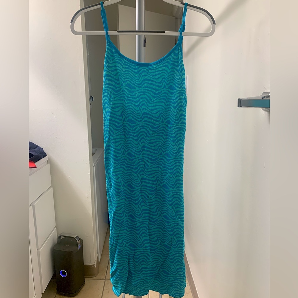 Zara | Lightweight Blue Groovy Dress | Size: S